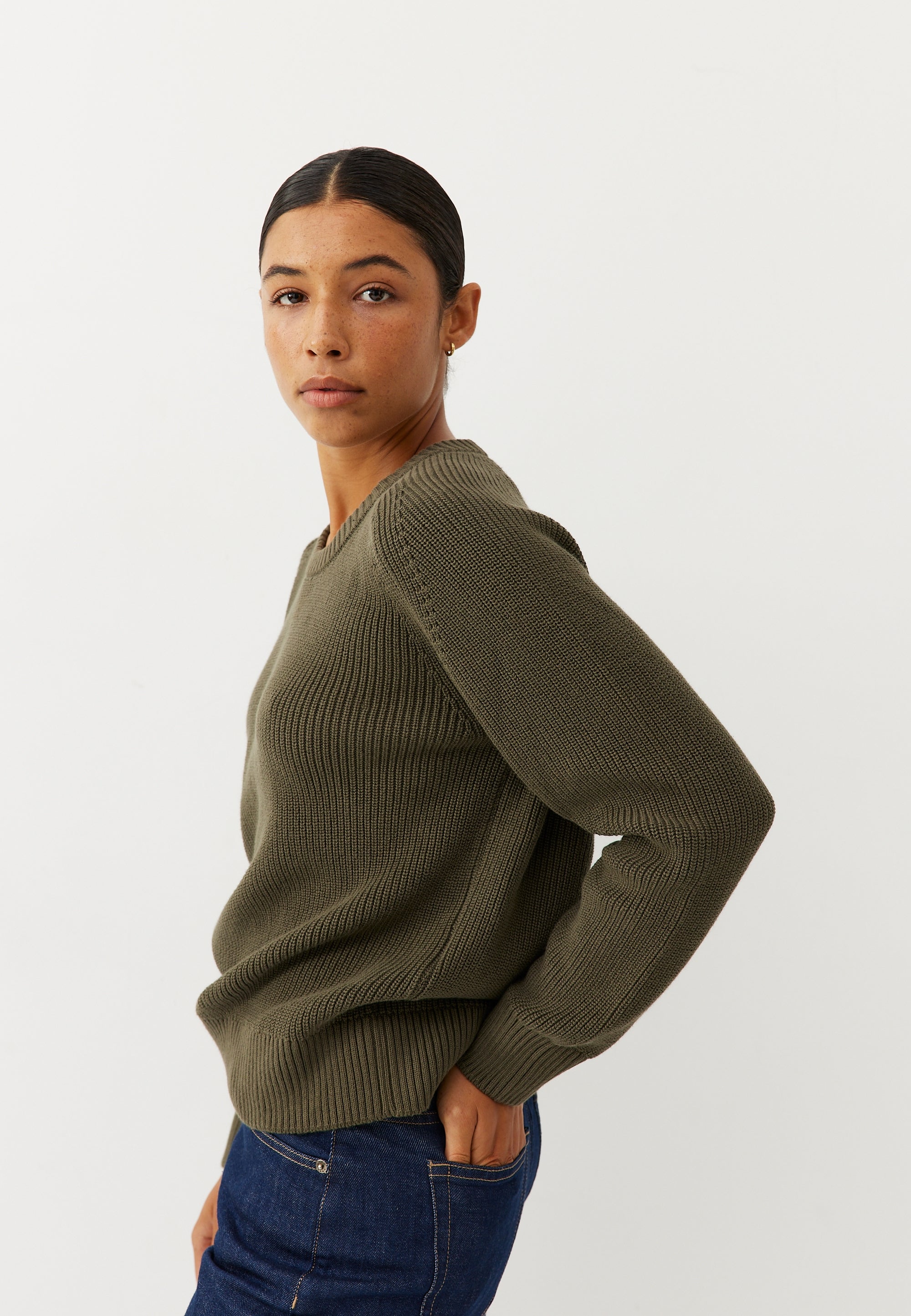 Le pull en coton
