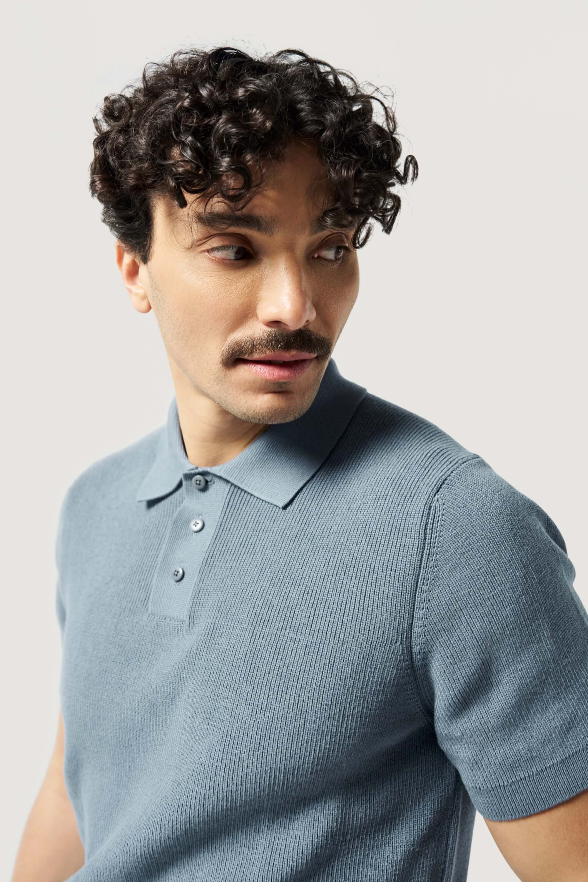 Le polo en maille