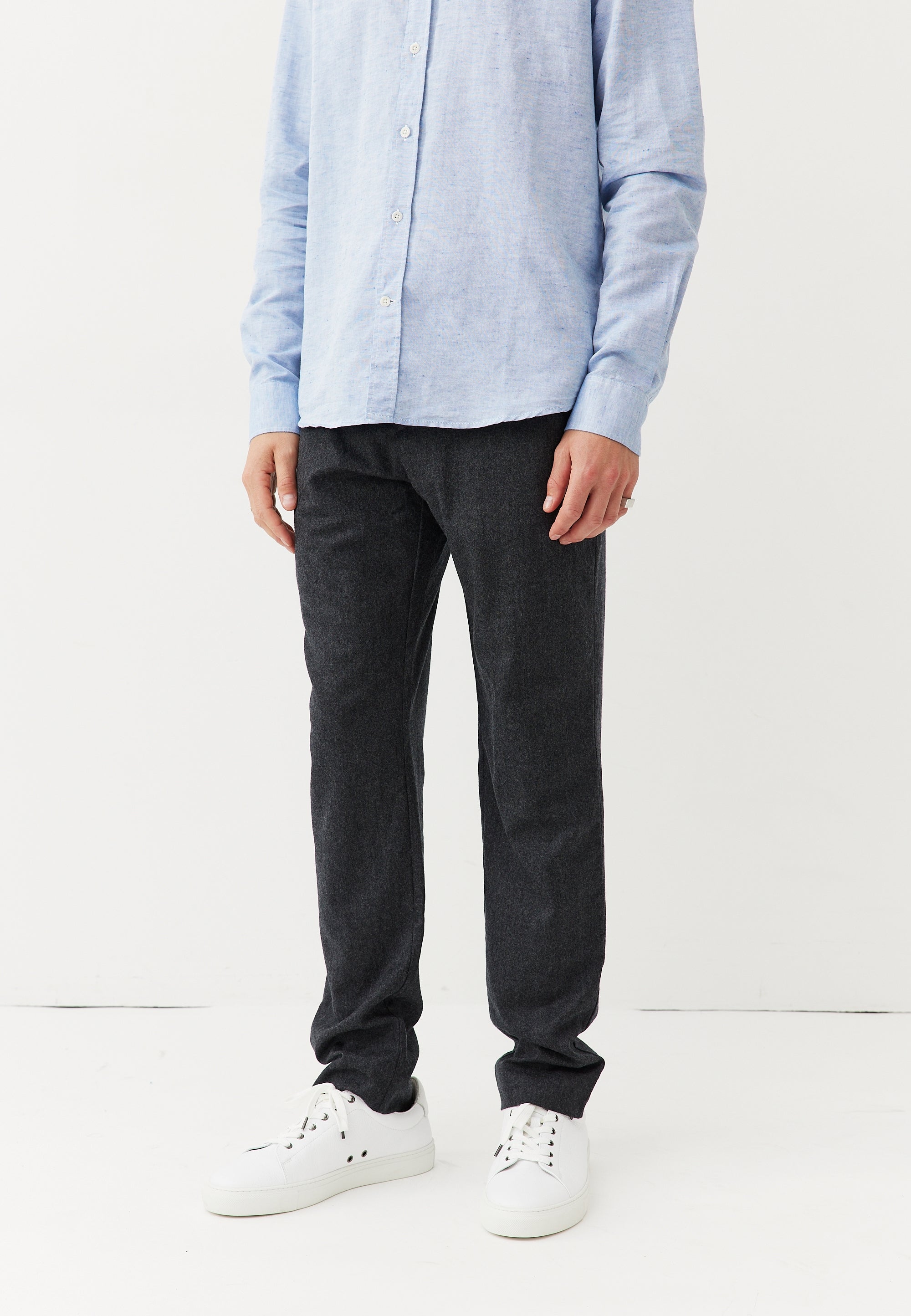 Le pantalon en flanelle