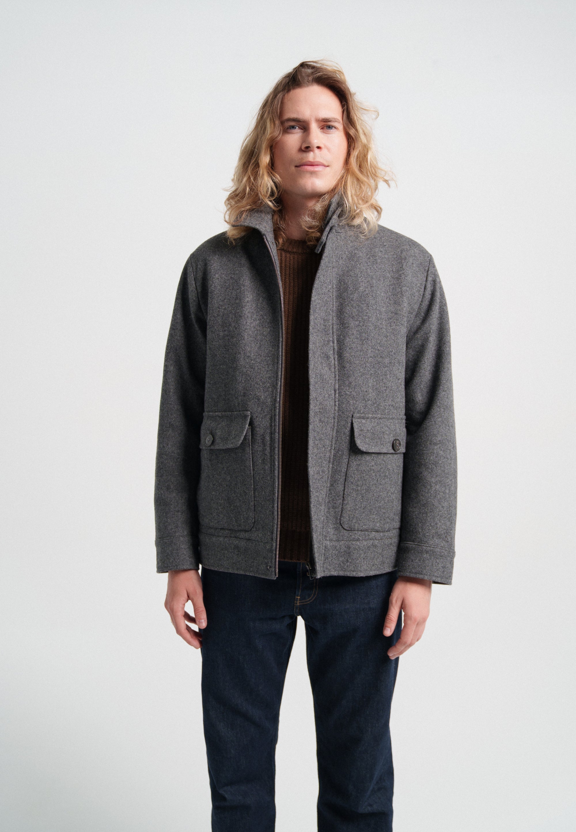 Le blouson en laine